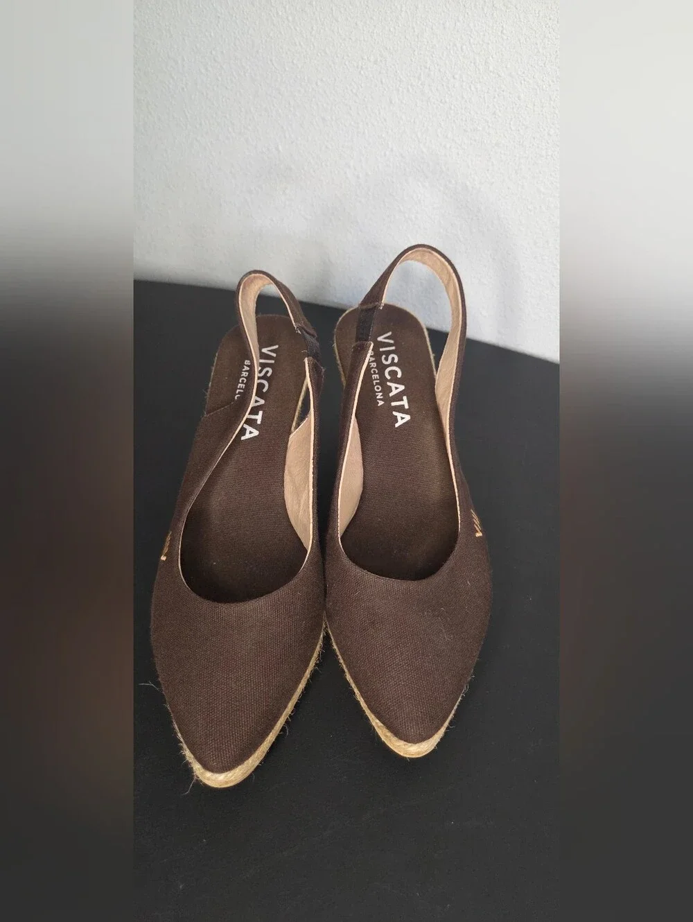 Viscata Palomera Brown Womens Wedge